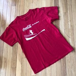 Vintage Coca-Cola “ski refreshed” C Port and Company Tee Shirt